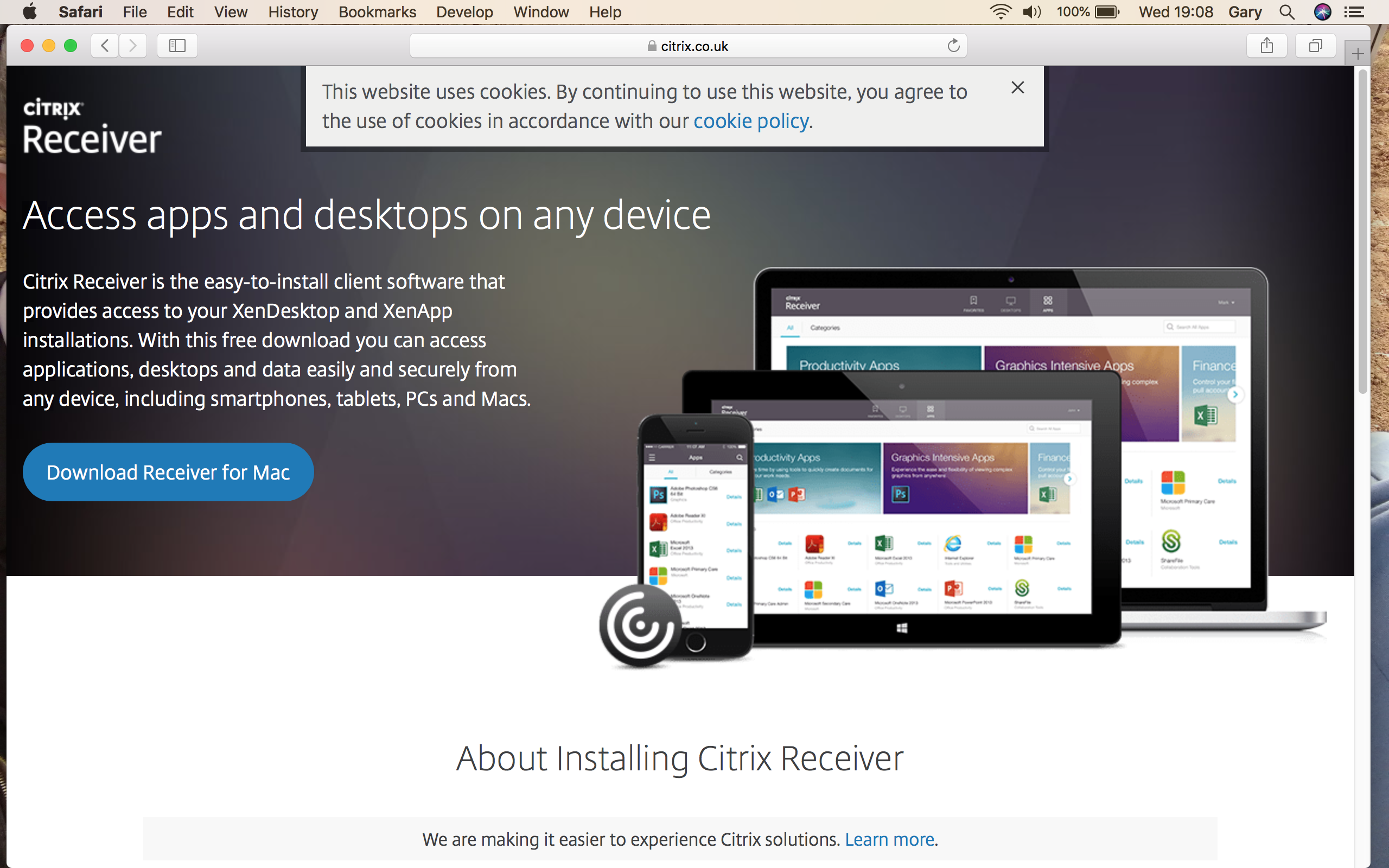 receiver for mac download